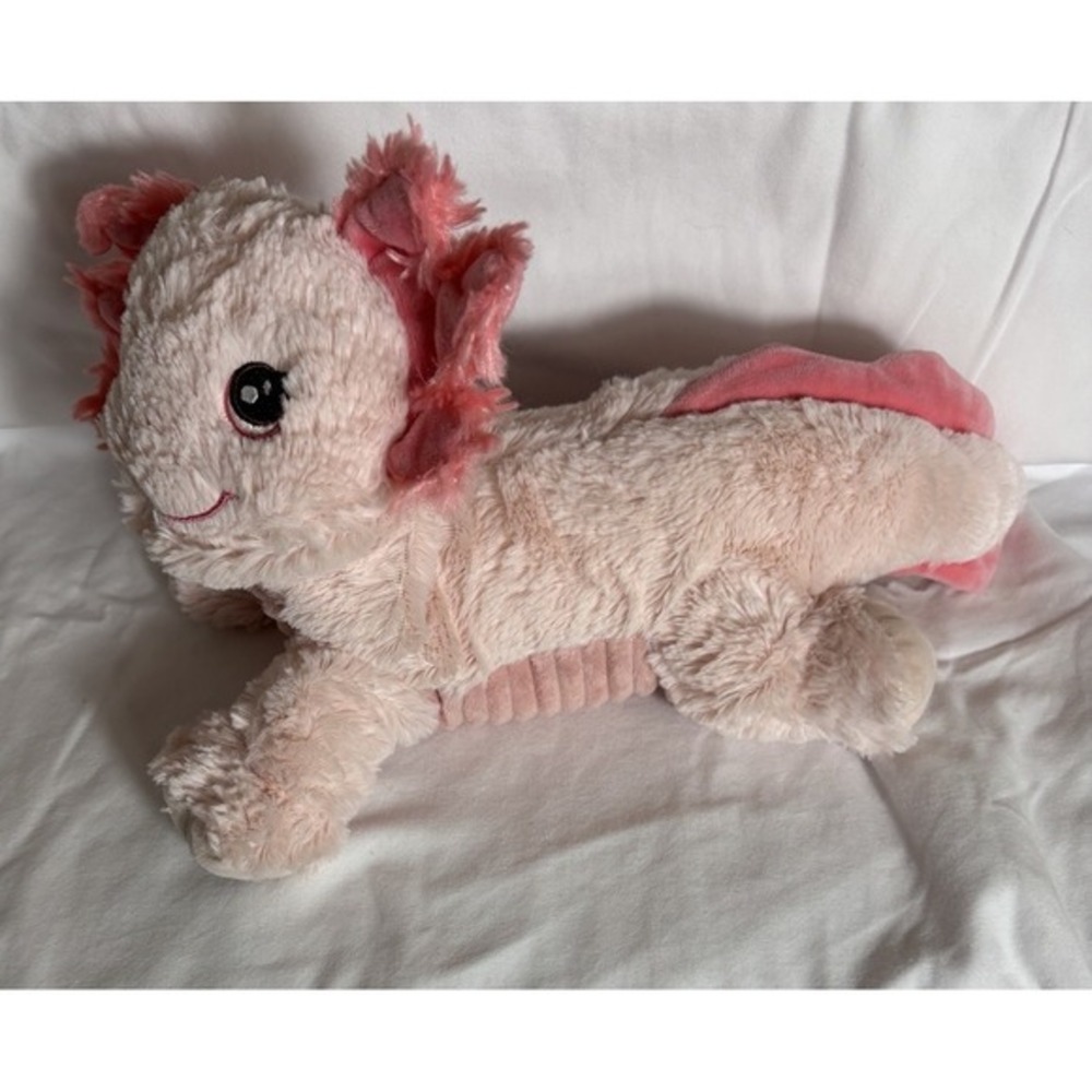 Own Your Magic Pink Axolotl Plush Stuffed Animal Soft Toy 12 Inch